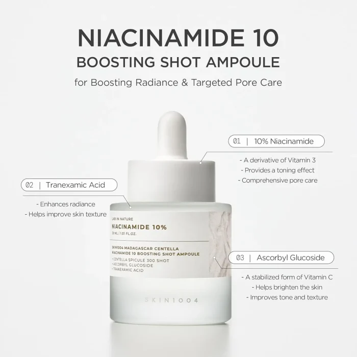 SKIN1004 - Niacinamide 10 Boosting Shot Ampoule 9 SKIN1004 - Niacinamide 10 Boosting Shot Ampoule 9