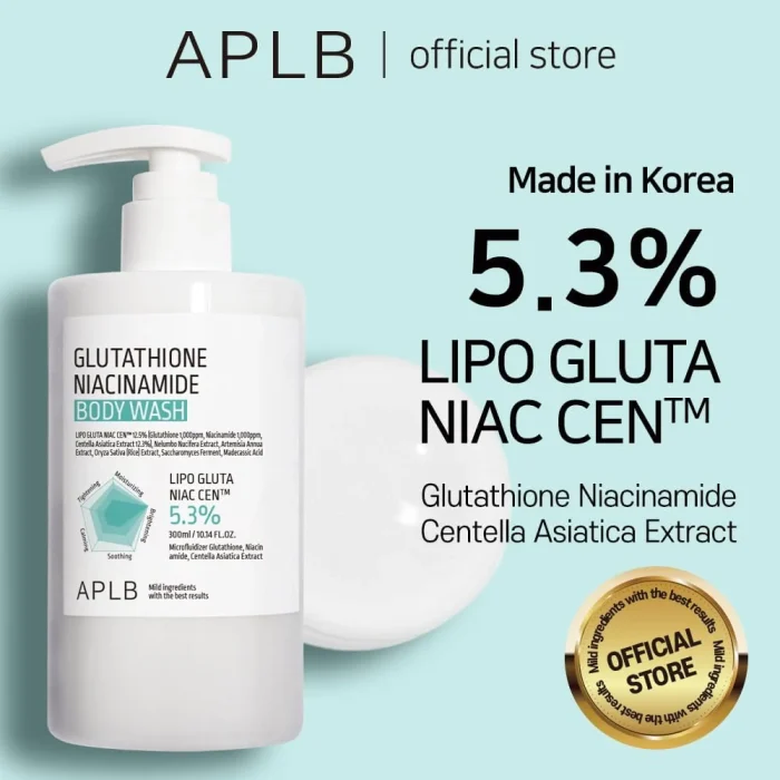 APLB - Glutathione Niacinamide Body Wash 2
