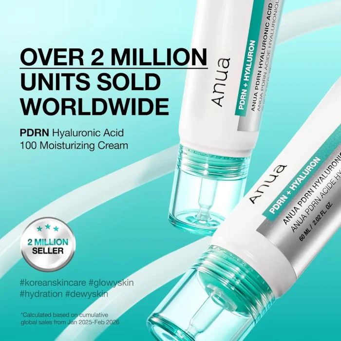 Anua - PDRN Hyaluronic Acid 100 Moisturizing Cream 8
