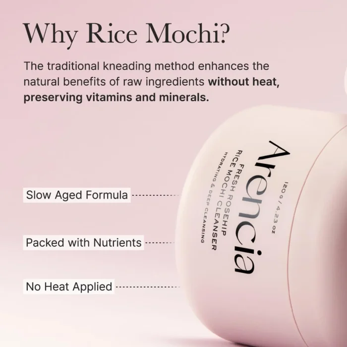Arencia - Fresh Royal Rosehip Rice Mochi Cleanser 2 Arencia - Fresh Royal Rosehip Rice Mochi Cleanser 2