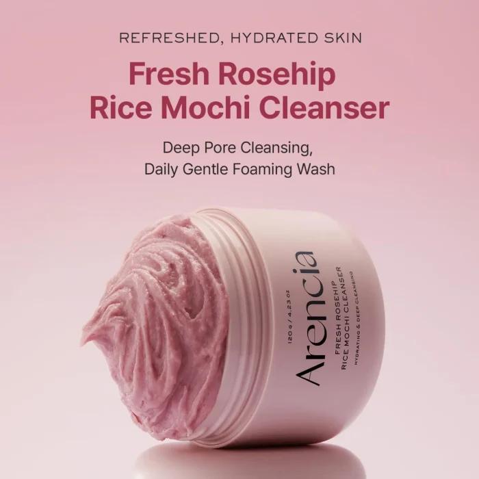 Arencia - Fresh Royal Rosehip Rice Mochi Cleanser 4 Arencia - Fresh Royal Rosehip Rice Mochi Cleanser 4