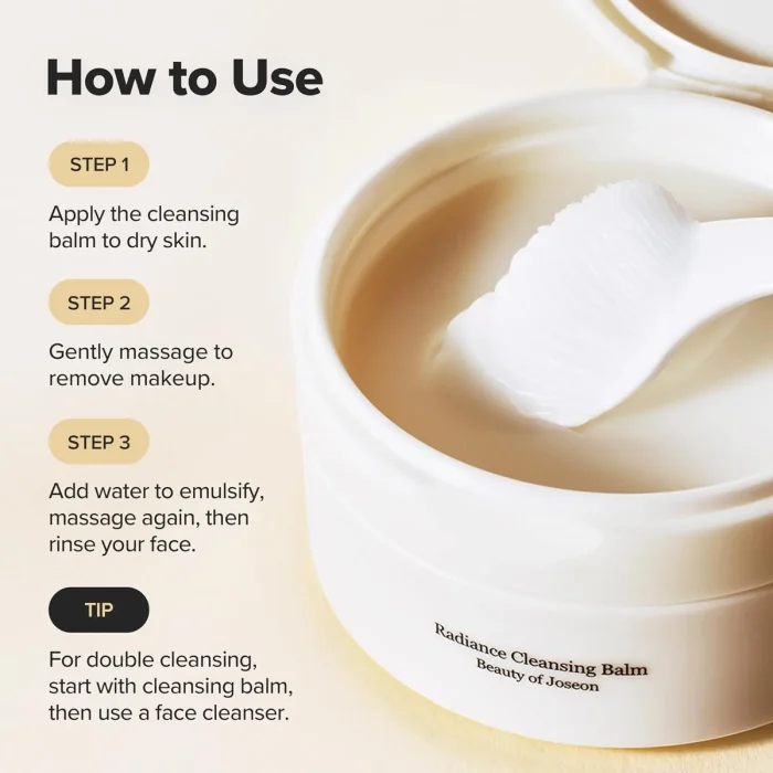 Beauty of Joseon - Radiance Cleansing Balm 7 Beauty of Joseon - Radiance Cleansing Balm 7