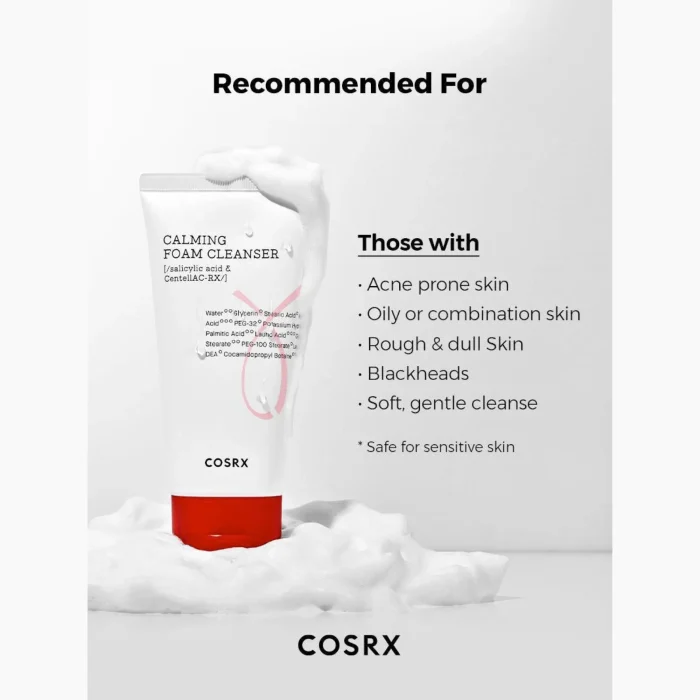 COSRX AC Collection Calming Foam Cleanser 5 COSRX AC Collection Calming Foam Cleanser 5