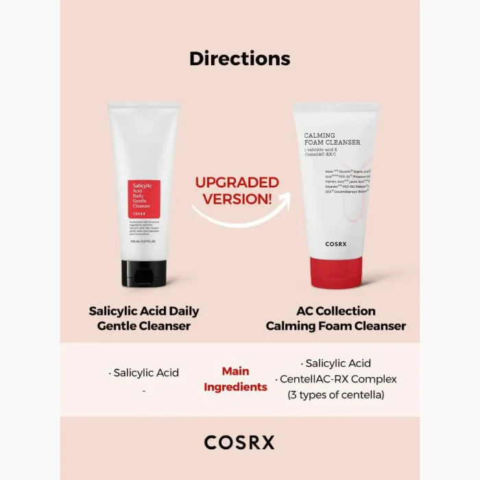 COSRX AC Collection Calming Foam Cleanser 6 COSRX AC Collection Calming Foam Cleanser 6