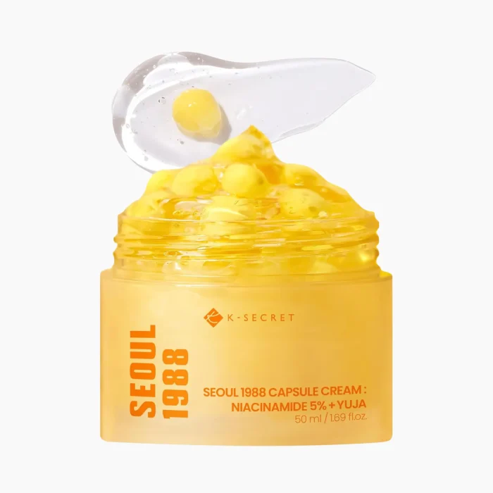 K-SECRET - SEOUL 1988 Capsule Cream - Niacinamide 5% + Yuja 1
