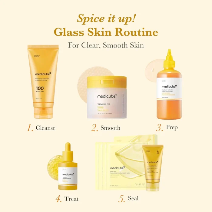 Medicube - Kojic Acid Turmeric Resurfacing Toner 250 ML4 Medicube - Kojic Acid Turmeric Resurfacing Toner 250 ML4