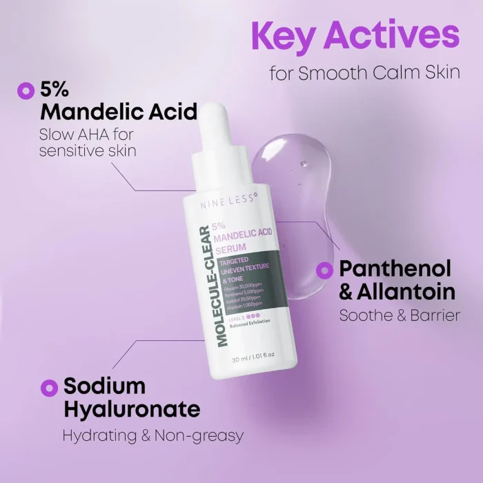 Nineless - Molecule-Clear 5% Mandelic Acid Serum 3 Nineless - Molecule-Clear 5% Mandelic Acid Serum 3