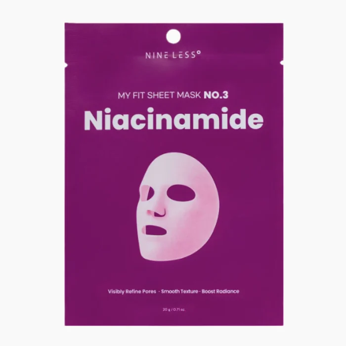 Nineless - My Fit Sheet Mask 1 sheet - No.3 Niacinamide 1