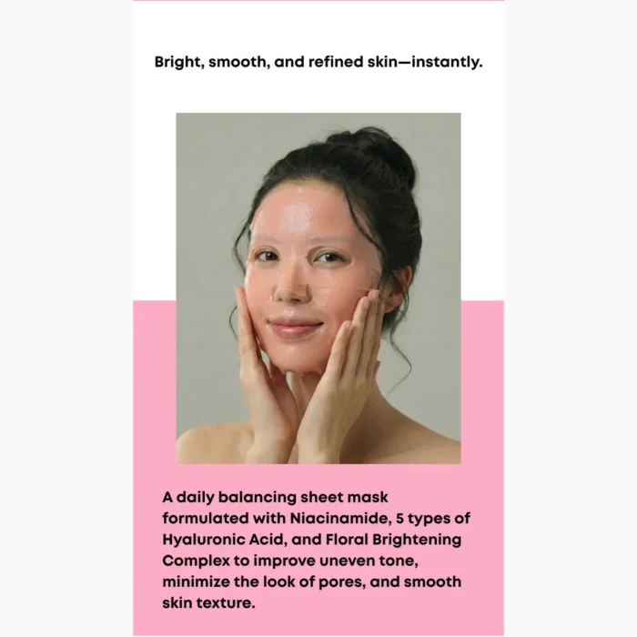 Nineless - My Fit Sheet Mask 1 sheet - No.3 Niacinamide 3