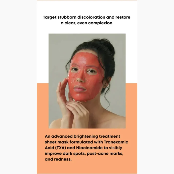 Nineless - My Fit Sheet Mask 1 sheet - No.4 Tranexamic Acid 3 Nineless - My Fit Sheet Mask 1 sheet - No.4 Tranexamic Acid 3