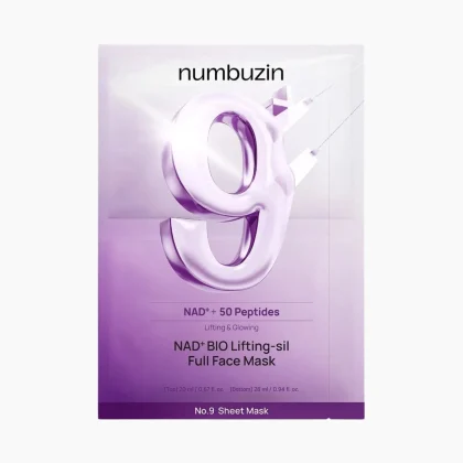Numbuzin - No.9 NAD Bio Lifting-sil Full Face Mask