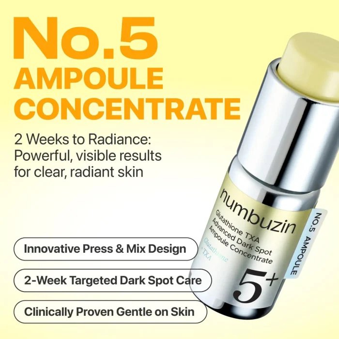 Numbuzin - No.5 Glutathione TXA Ampoule 2 Numbuzin - No.5 Glutathione TXA Ampoule 2