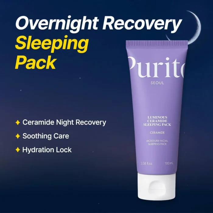 Purito - Dermide Cica Barrier Sleeping Pack 6 Purito - Dermide Cica Barrier Sleeping Pack 6
