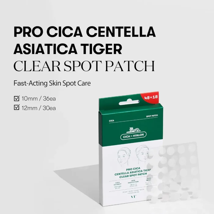 VT Cosmetics - Pro Cica Centella Asiatica Tiger Clear Spot Patch 2 VT Cosmetics - Pro Cica Centella Asiatica Tiger Clear Spot Patch 2